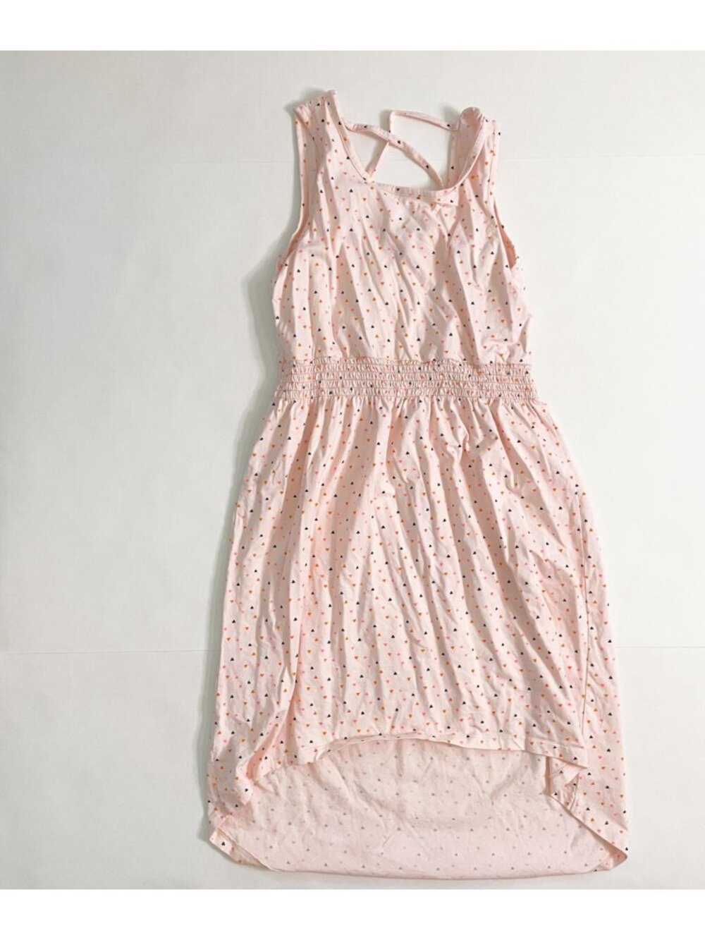 Tea Collection Light Pink Hi Lo Sun Dress, Size 16